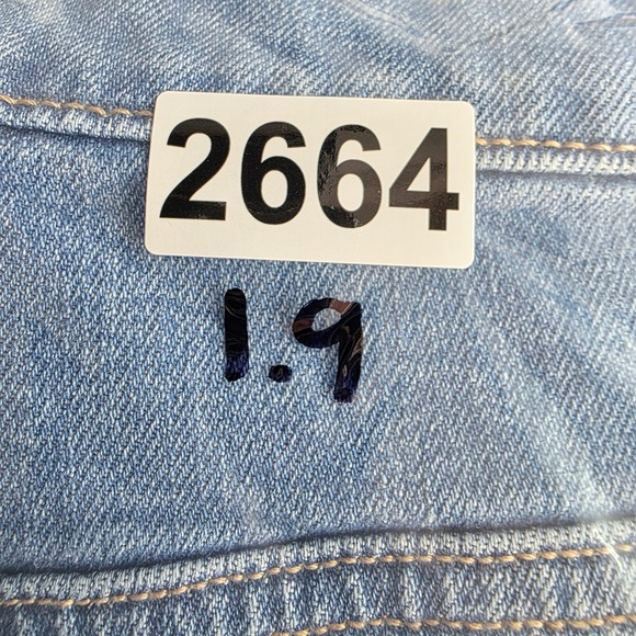 American Eagle Super High-Rise Baggy Wide Leg Jeans Women 16 Long Blue - Picture 15 of 15